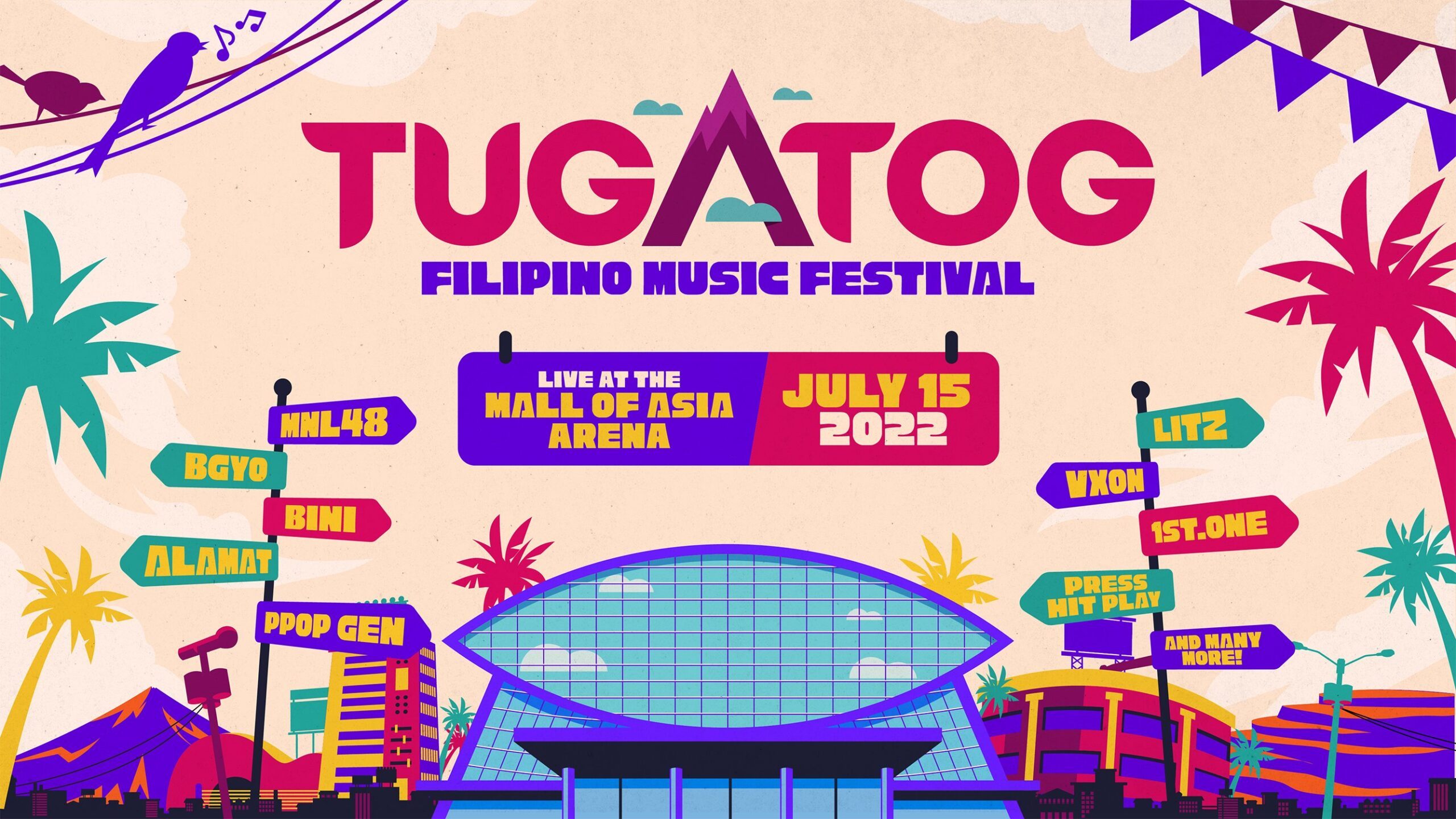 MNL48, ALAMAT, VXON to perform live at Tugatog festival in July
