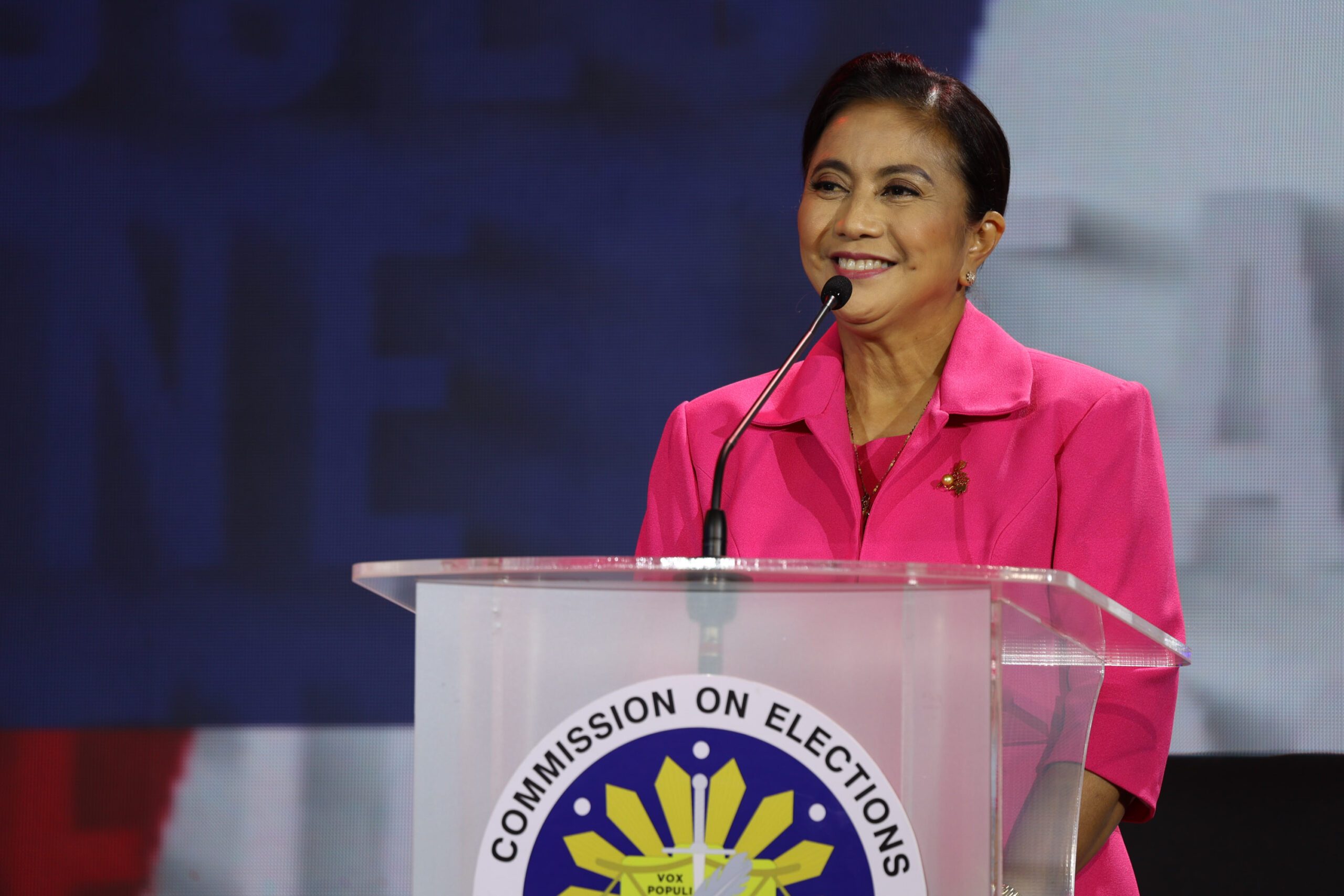 At Comelec debate, Robredo projects how an ‘ilaw ng tahanan’ can reform PH politics
