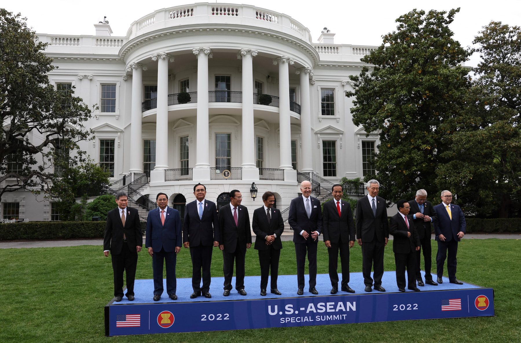 With China in focus, Biden makes $150 million commitment to ASEAN leaders