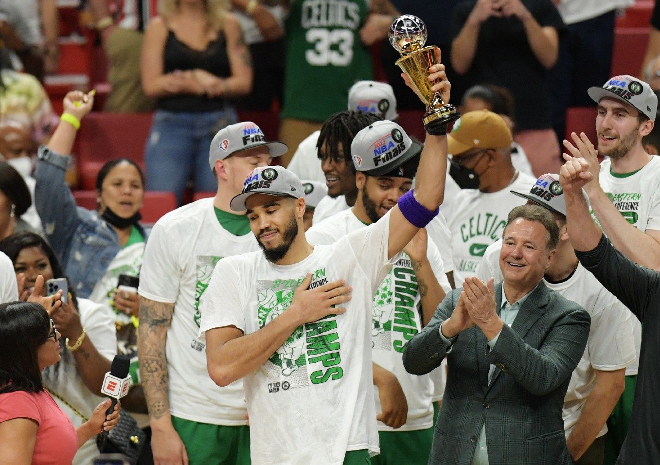 Celtics star Jayson Tatum speaks out on Kobe Bryant tribute after Game 7 win vs Heat