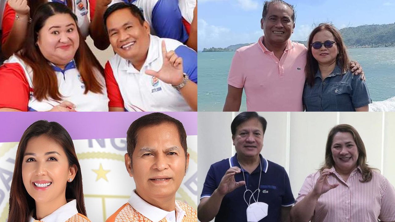 Husband-and-wife tandems win polls in 4 Batangas towns
