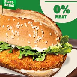 Burger King goes plant-based again with meat-free chicken sandwich