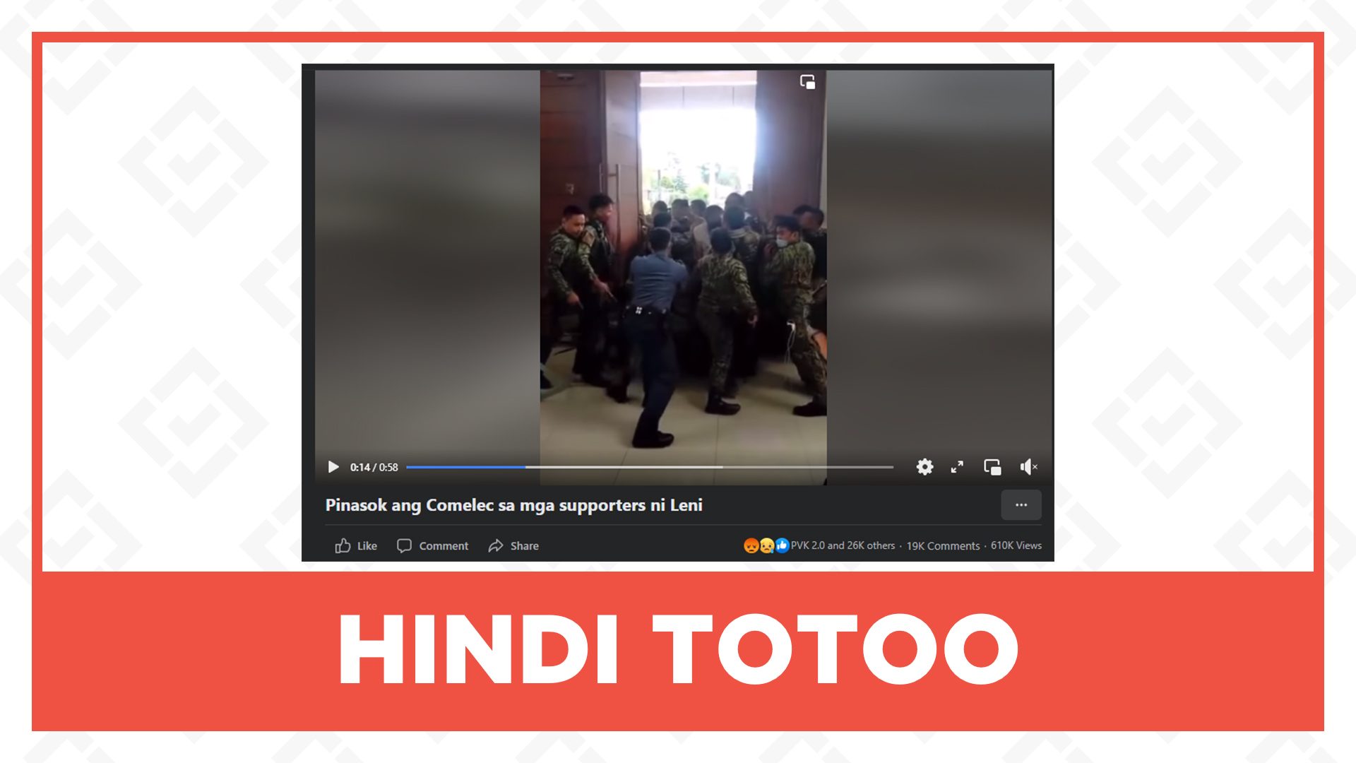 HINDI TOTOO: Puwersahang pinasok ng ‘Kakampinks’ ang Comelec