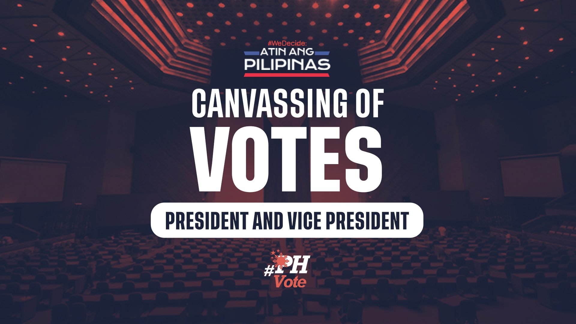 LIVE: Canvassing of votes for president, vice president – 2022 PH elections
