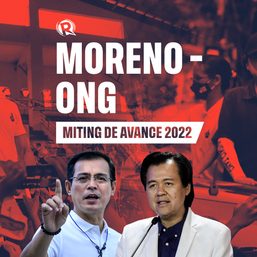 SCHEDULE: 2022 president, VP candidates’ proclamation rallies