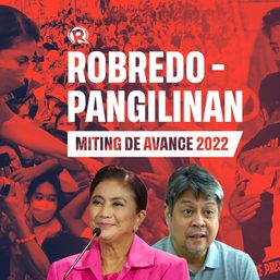 WATCH: Robredo-Pangilinan lead ‘Pink Sunday’ rally at Quezon Memorial Circle