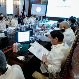 ‘Grateful’ Duterte presides over last full Cabinet meeting of his administration