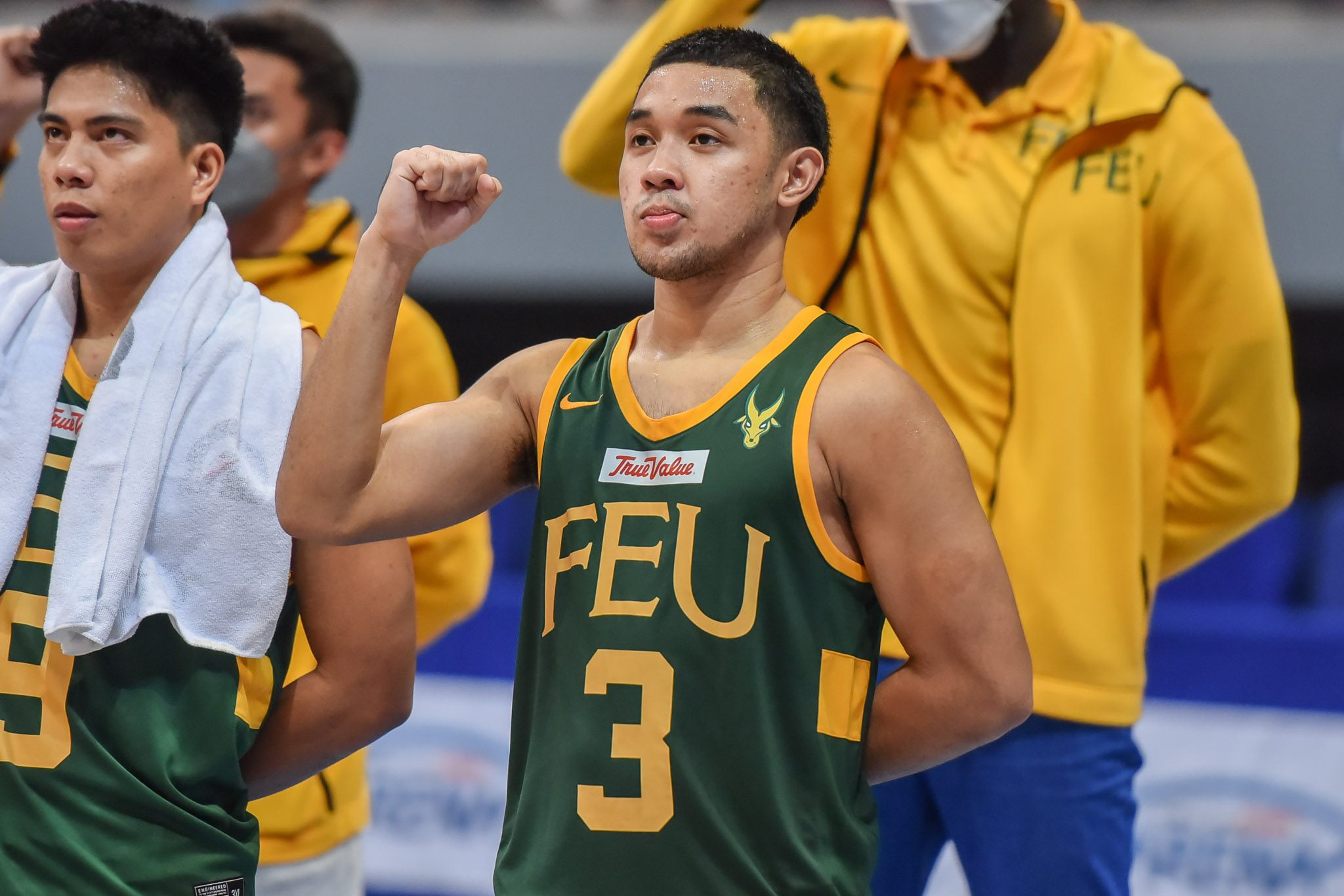 Racela lauds FEU growth amid up-and-down season, another Ateneo-led ouster
