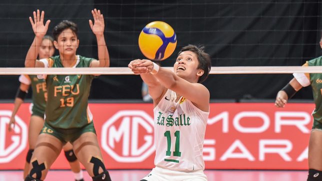 La Salle overcomes third-set blip, whips FEU for share of 2nd