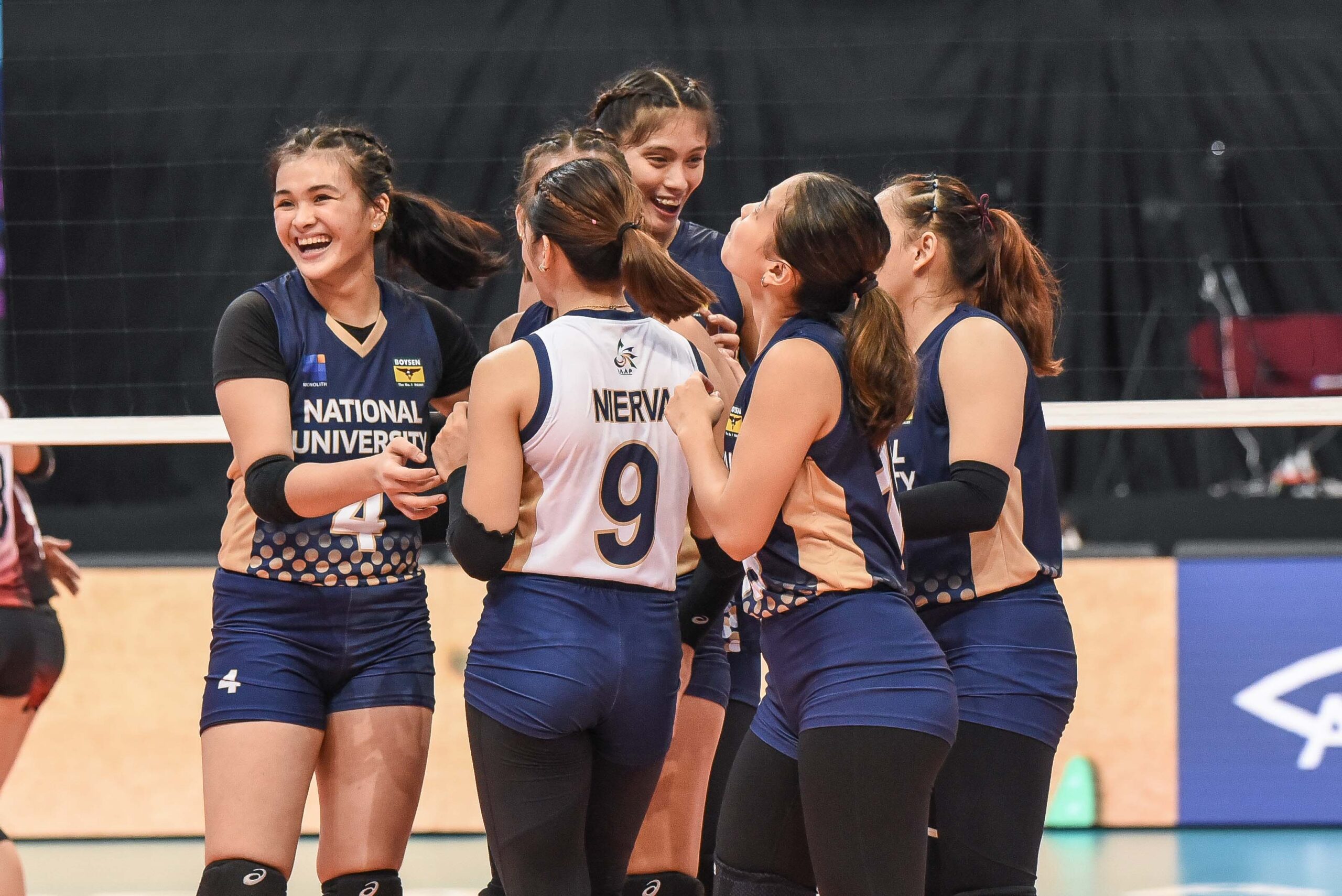 Young, dominant NU sweeps UAAP volleyball first round