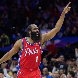 James Harden flirts with triple-double in Sixers debut
