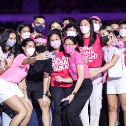IN PHOTOS: Athletes show force for Leni-Kiko in ‘Angatleta sa Araneta’ event