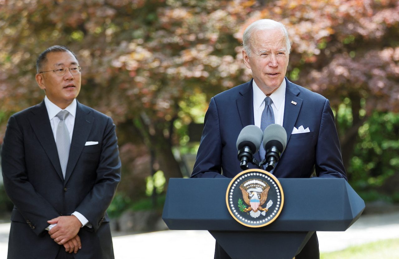 Biden says ‘hello’ to North Korea’s Kim amid tensions over weapons tests