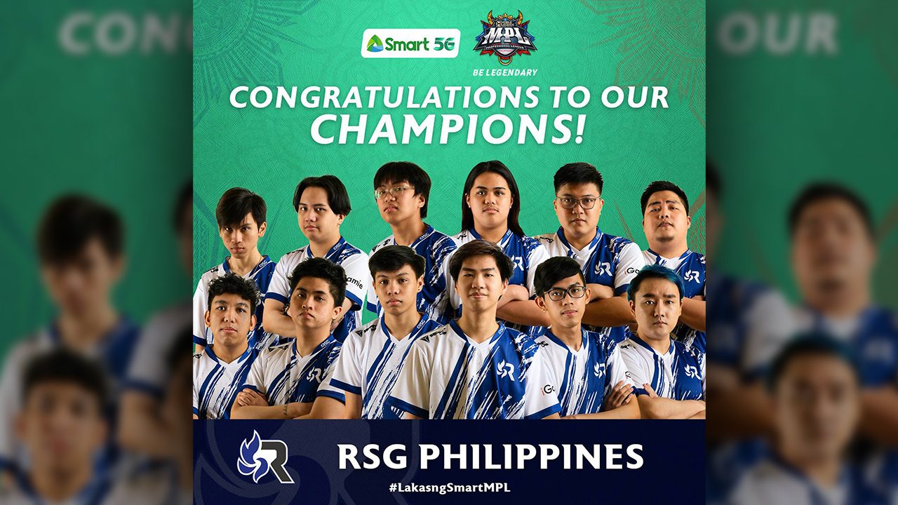 Smart congratulates RSG Philippines and Smart Omega for epic MPL Season 9 Finals