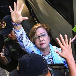 From jail, Leila de Lima files candidacy for senator