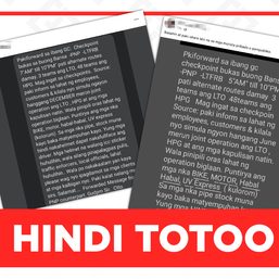HINDI TOTOO: Pahayag ng pag-endoso ng isang madre kay Marcos Jr.