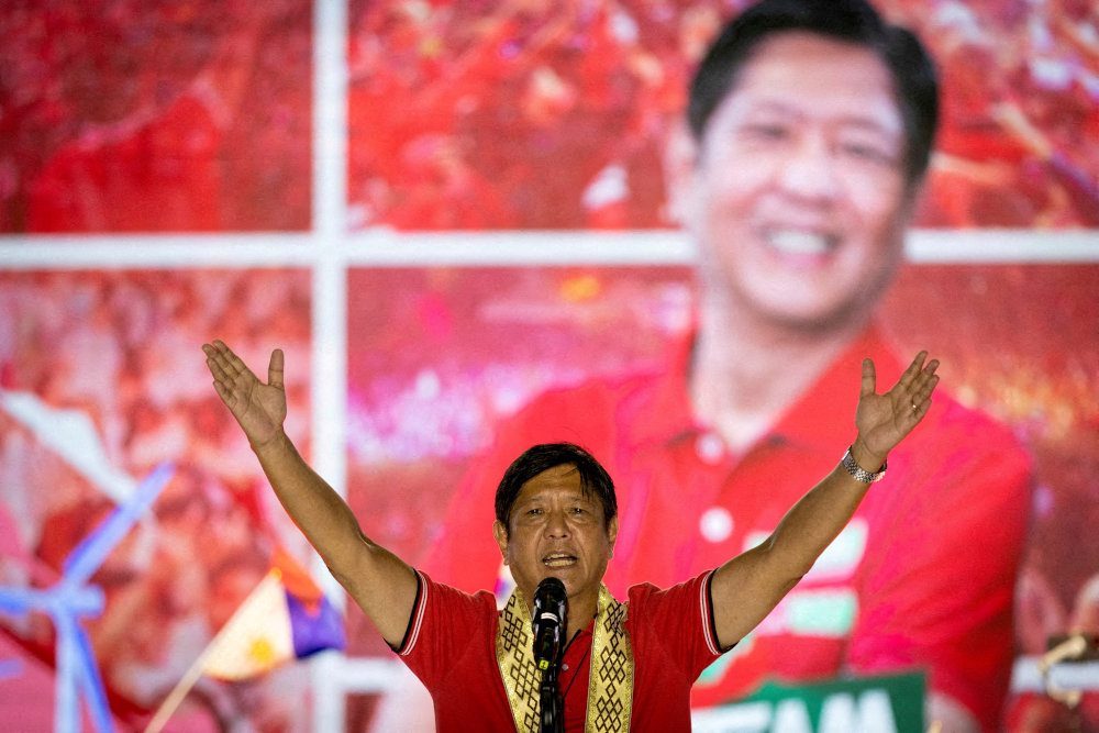 Marcos Jr. leads partial count in presidential race
