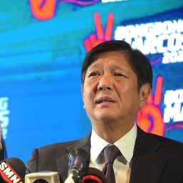 Marcos shrugs off Robredo’s better ratings among economists, investors