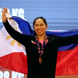 ‘I can’t give up’: Hidilyn Diaz grits through trials to Olympic gold