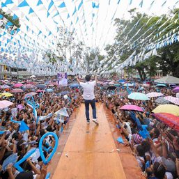 Isko Moreno in Leyte: ‘Sila nag-aaway, tayo, chill-chill lang’