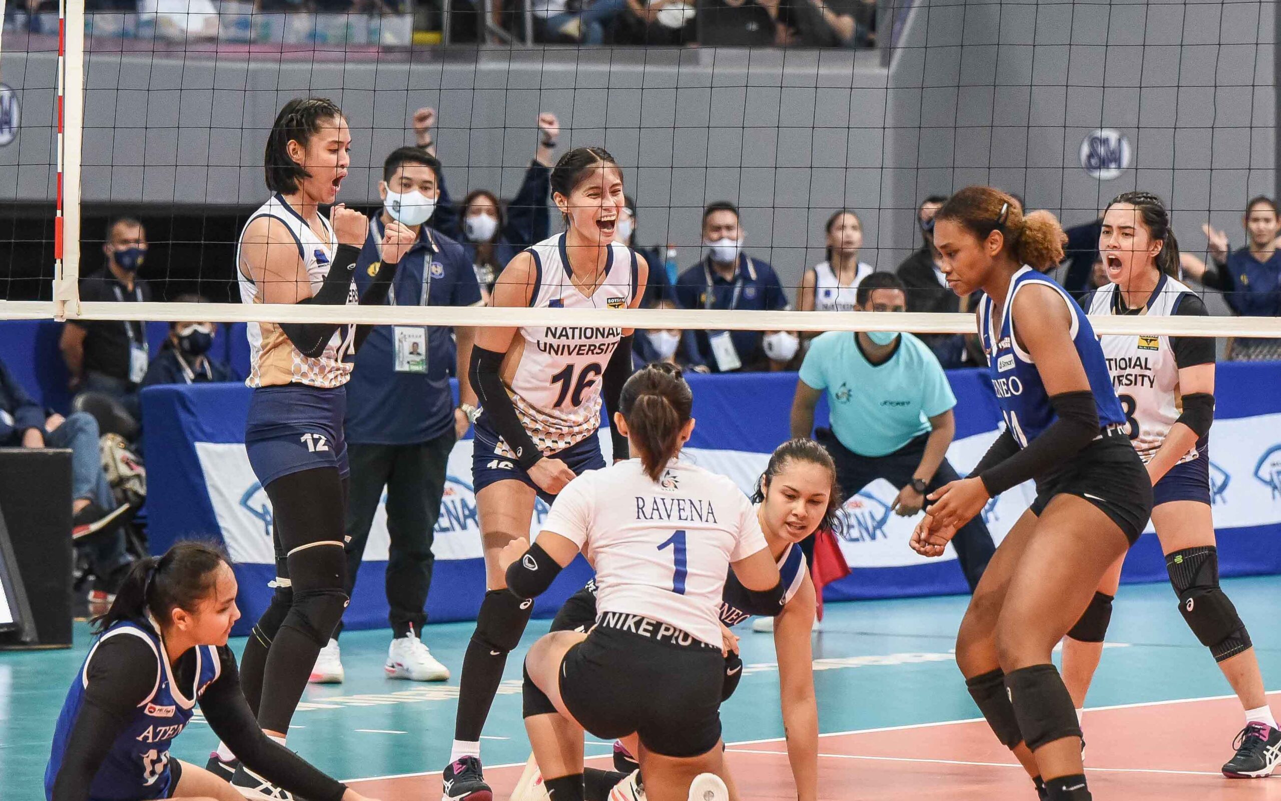 NU off to 2-0 start as struggling Ateneo stays winless in UAAP volleyball
