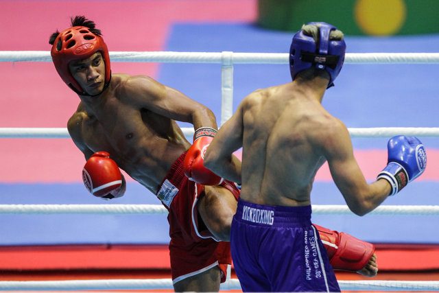 Saclag, Iniong nail kickboxing golds in SEA Games, Escarpe reigns in kurash