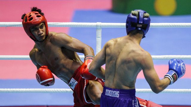 Saclag, Iniong nail kickboxing golds in SEA Games, Escarpe reigns in kurash