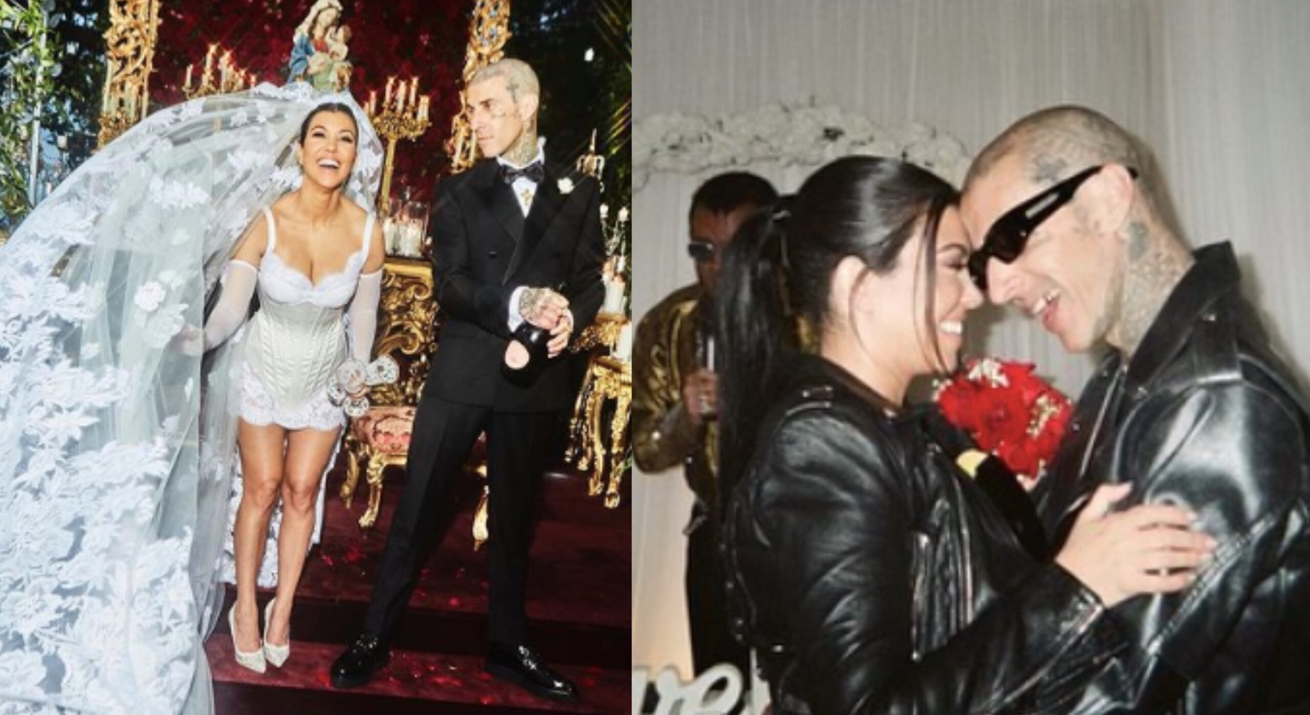 ‘Happily ever after’: Travis Barker, Kourtney Kardashian are officially married