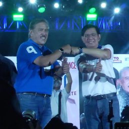 In Pasig, Lacson-Sotto uses Vico as path to voters