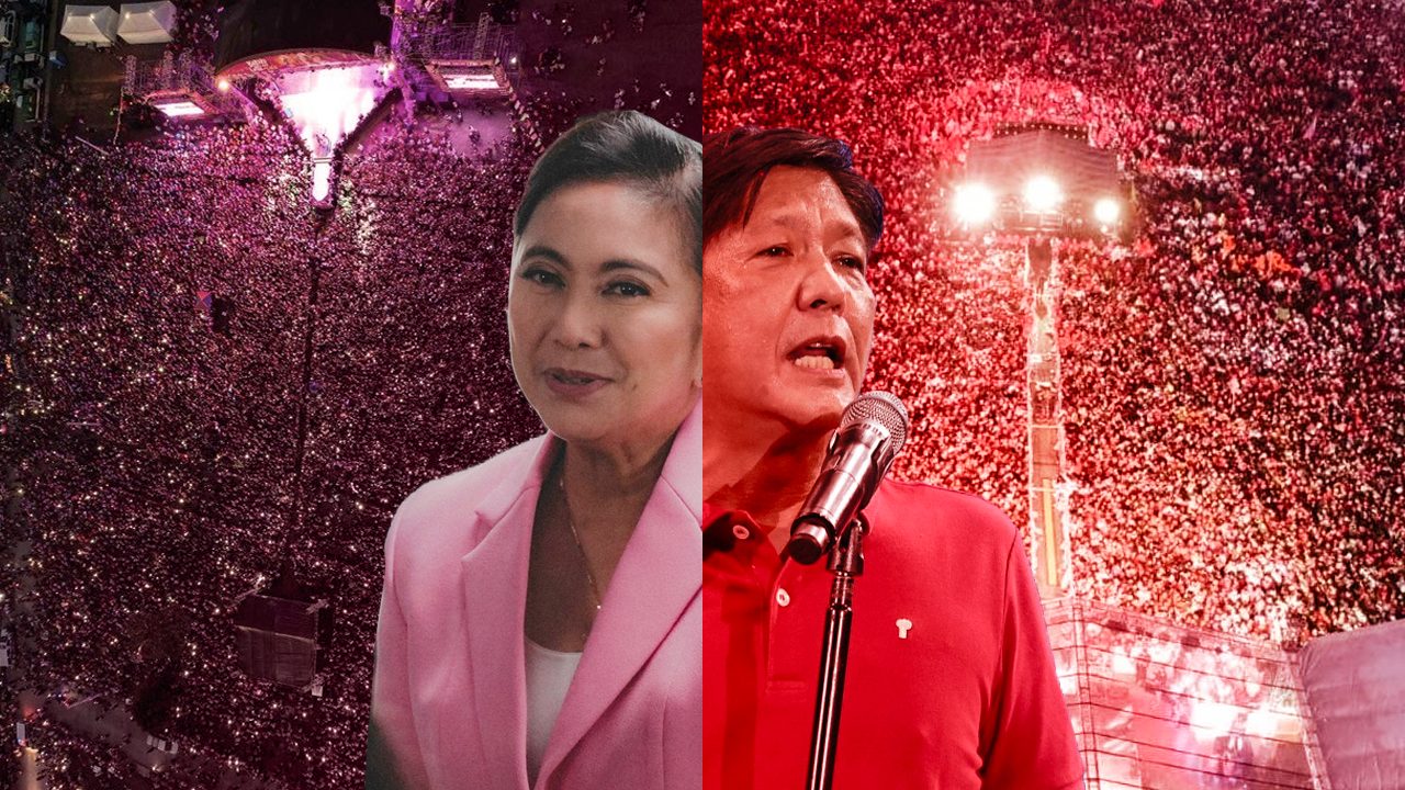 Marcos, Robredo wage final campaign battle in NCR