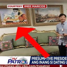 Marcoses flaunt a Picasso that was supposedly already seized in 2014