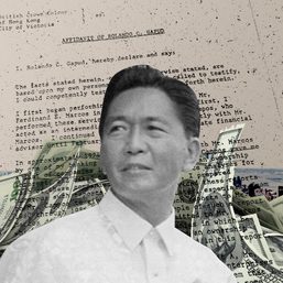 What Gapud, financial executor of Marcos, revealed