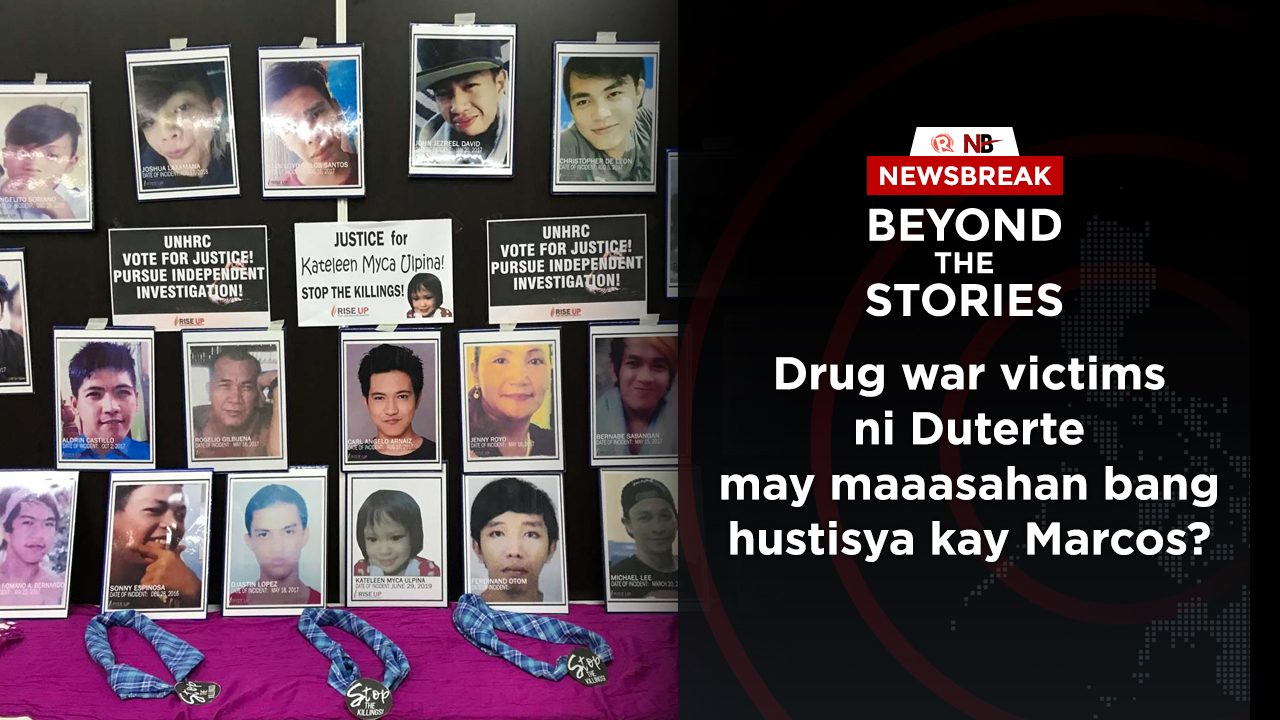 [PODCAST] Beyond the Stories: Drug war victims ni Duterte may maaasahan bang hustisya kay Marcos?