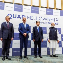 Quad leaders vow to stand together for free and open Indo-Pacific