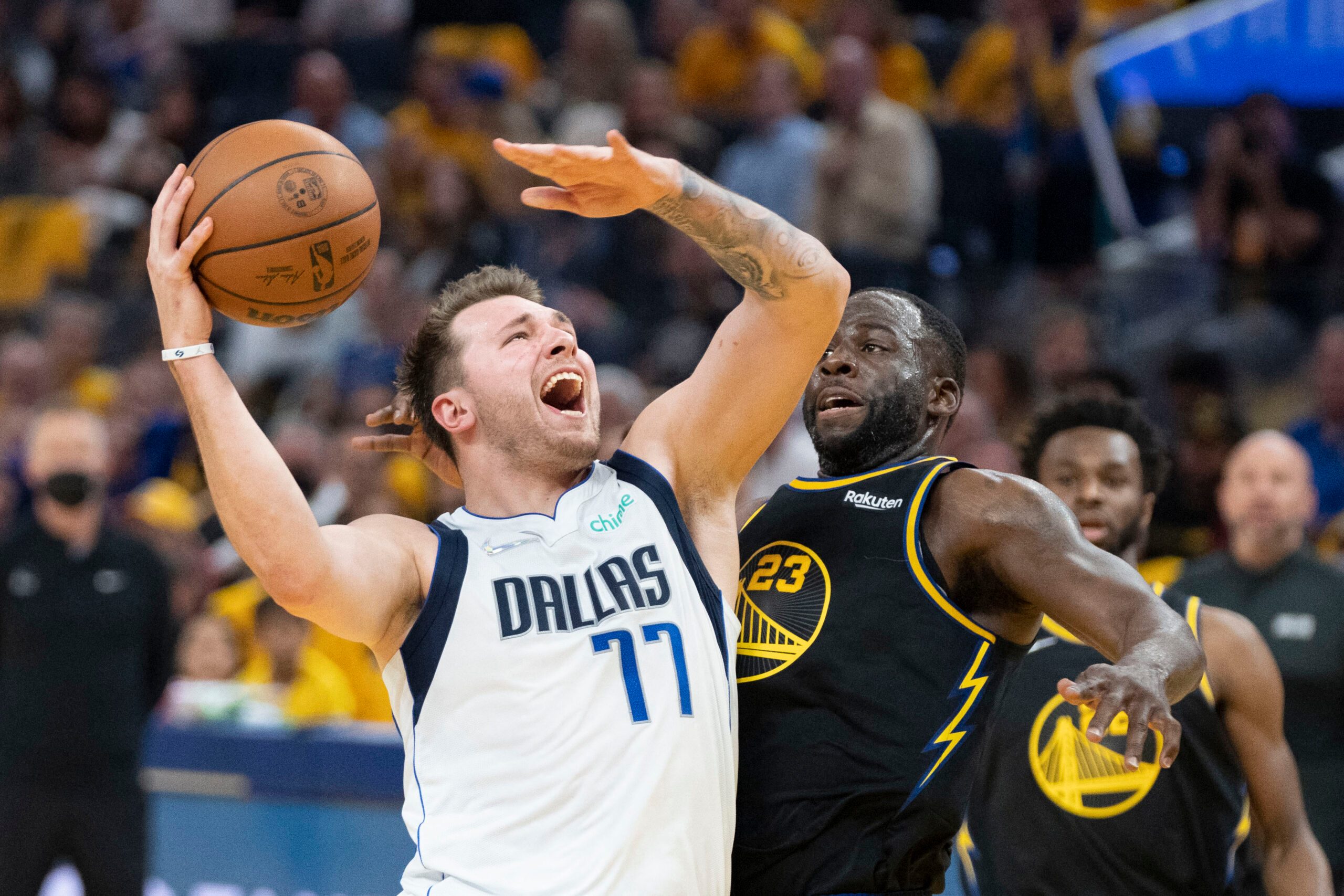 Luka Doncic takes blame for Mavs’ 25-point Game 1 loss to Warriors