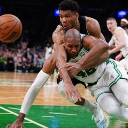 Bucks lose Giannis but beat Heat in OT to stay in NBA playoffs