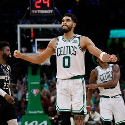 Jayson Tatum tallies 50, Celtics get first win vs Nets