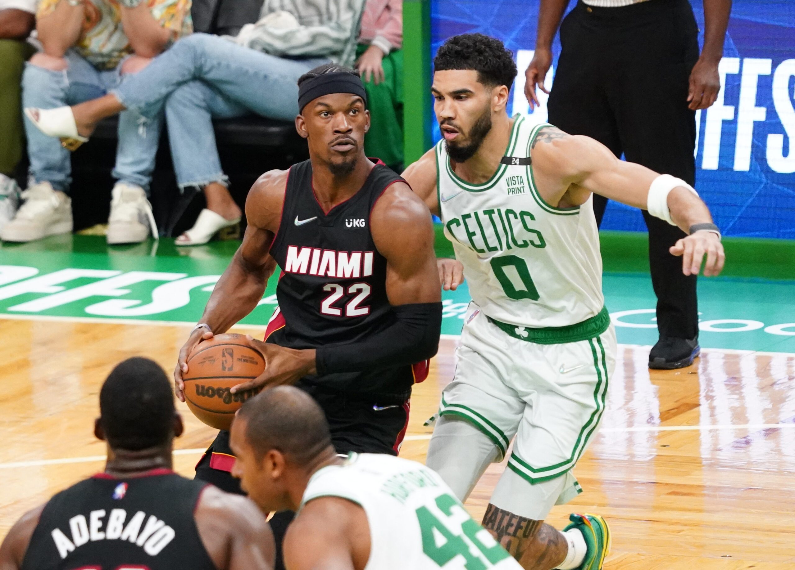 Bam Adebayo shines as Heat hold off Celtics in Game 3