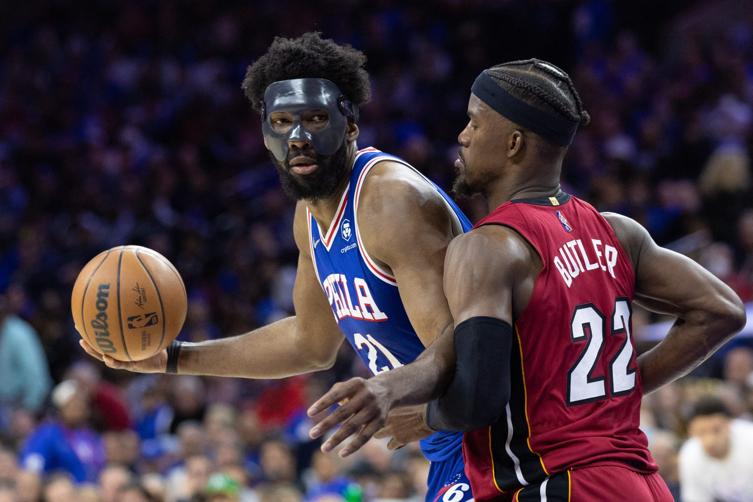 Joel Embiid returns as 76ers rout Heat in Game 3