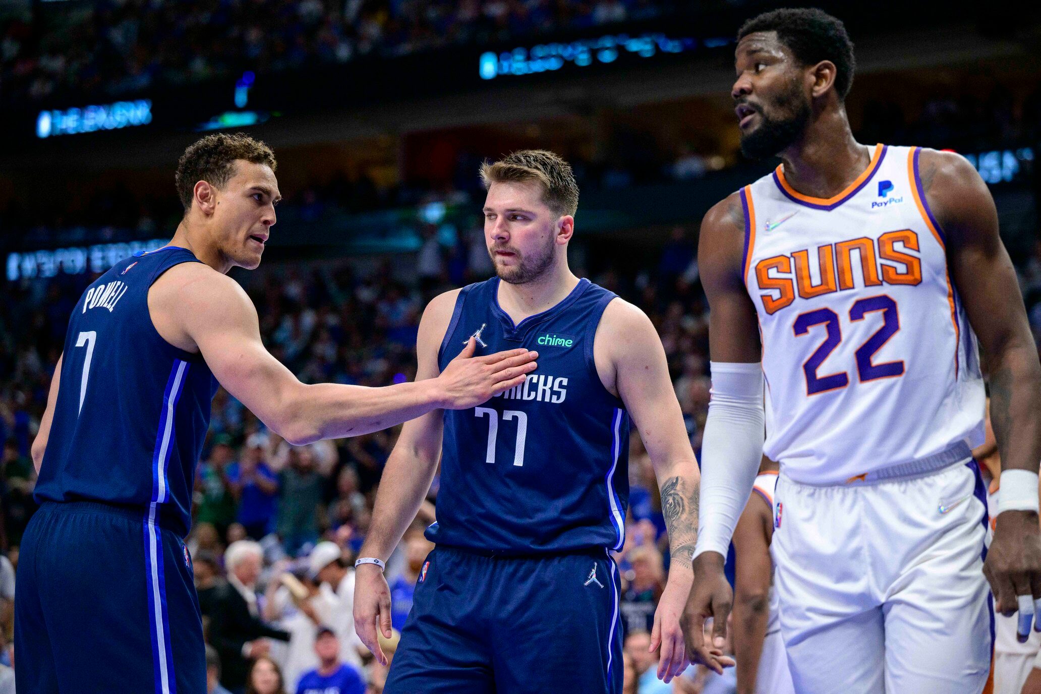 Luka Doncic, Mavs blitz Suns, send series to Game 7