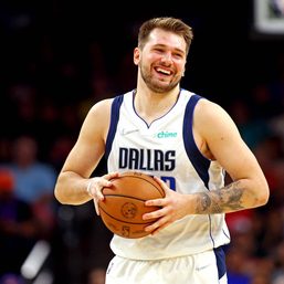 Luka Doncic diagnosed with calf strain; no word on Game 1 status