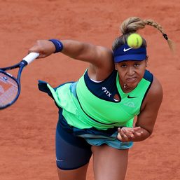 Osaka knocked out in French Open first round, unsure of Wimbledon