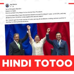 Sara Duterte wants mandatory military service for adult Filipinos