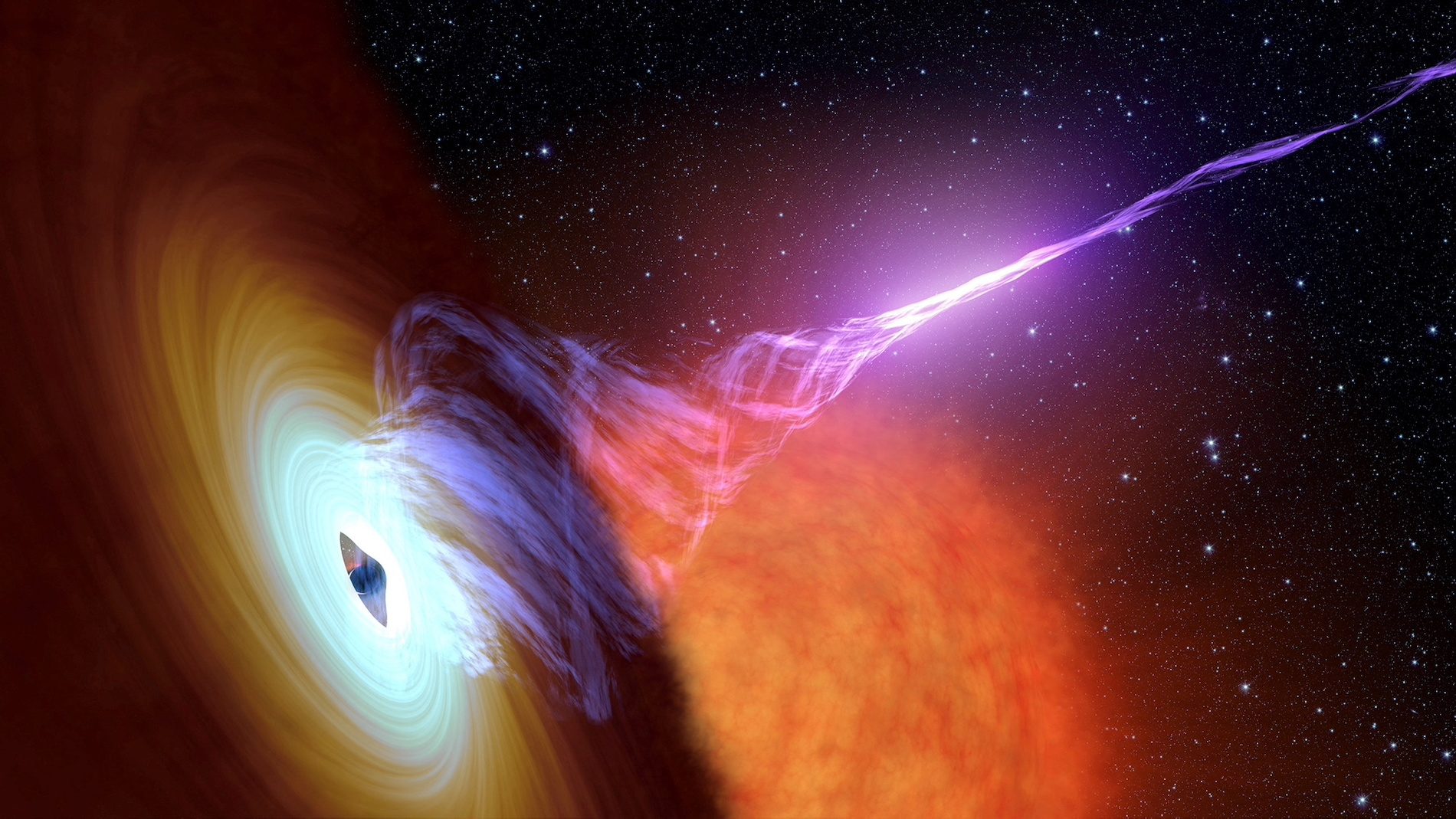 Scientists unveil image of huge black hole at Milky Way’s center