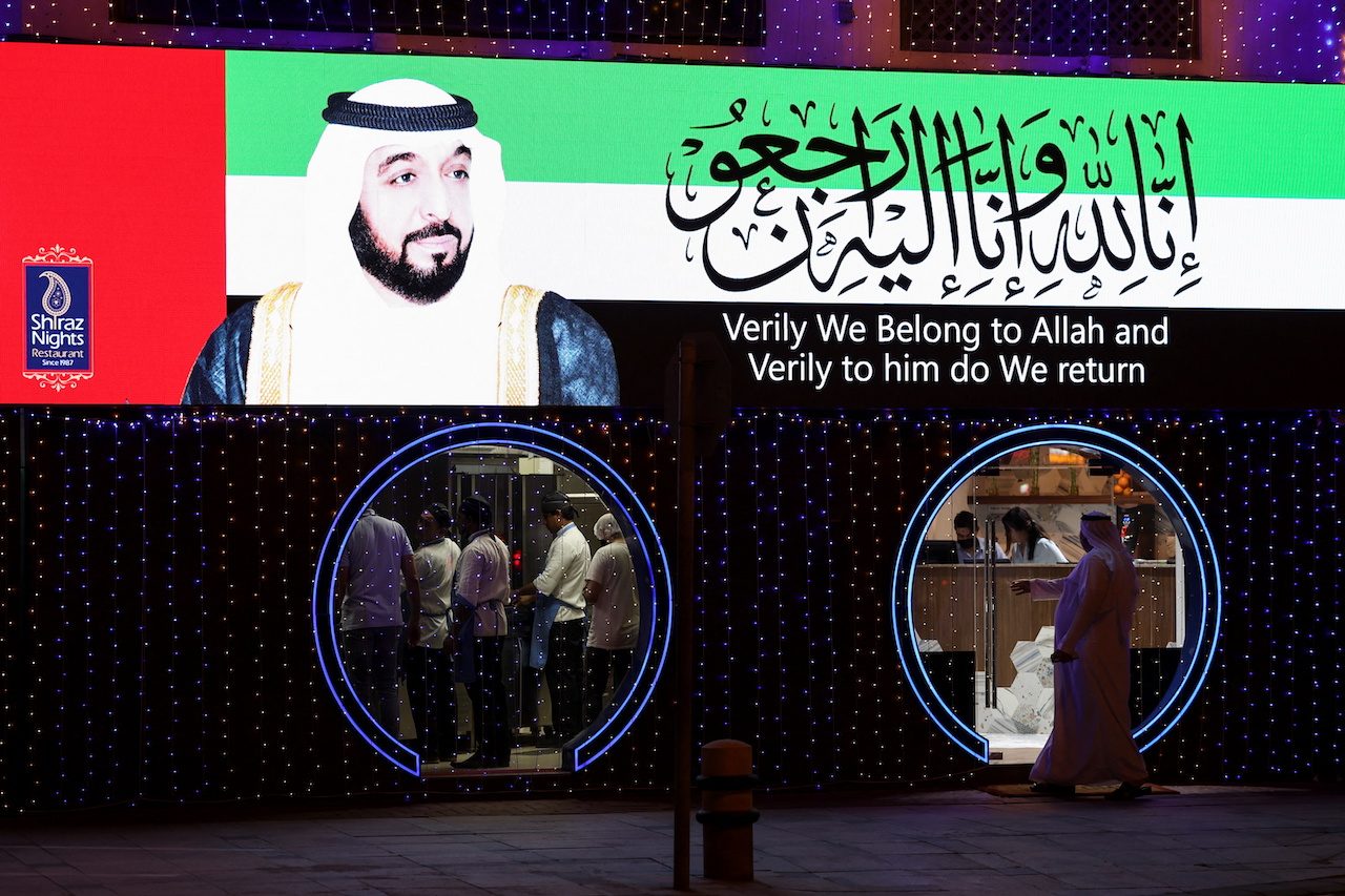 World leaders pay respects in UAE after death of pro-West president