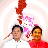 Which provinces flipped for Marcos or Robredo in 2022?