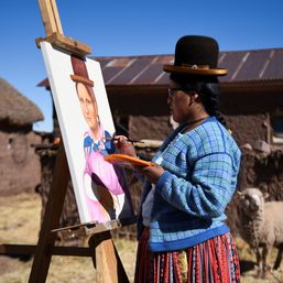 Cholita Mona Lisa: Bolivian artist gives famed portrait indigenous makeover