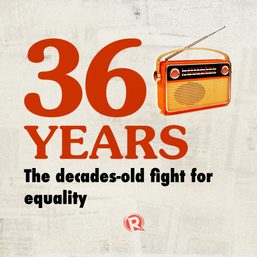 36 Years: The decades-old fight for equality