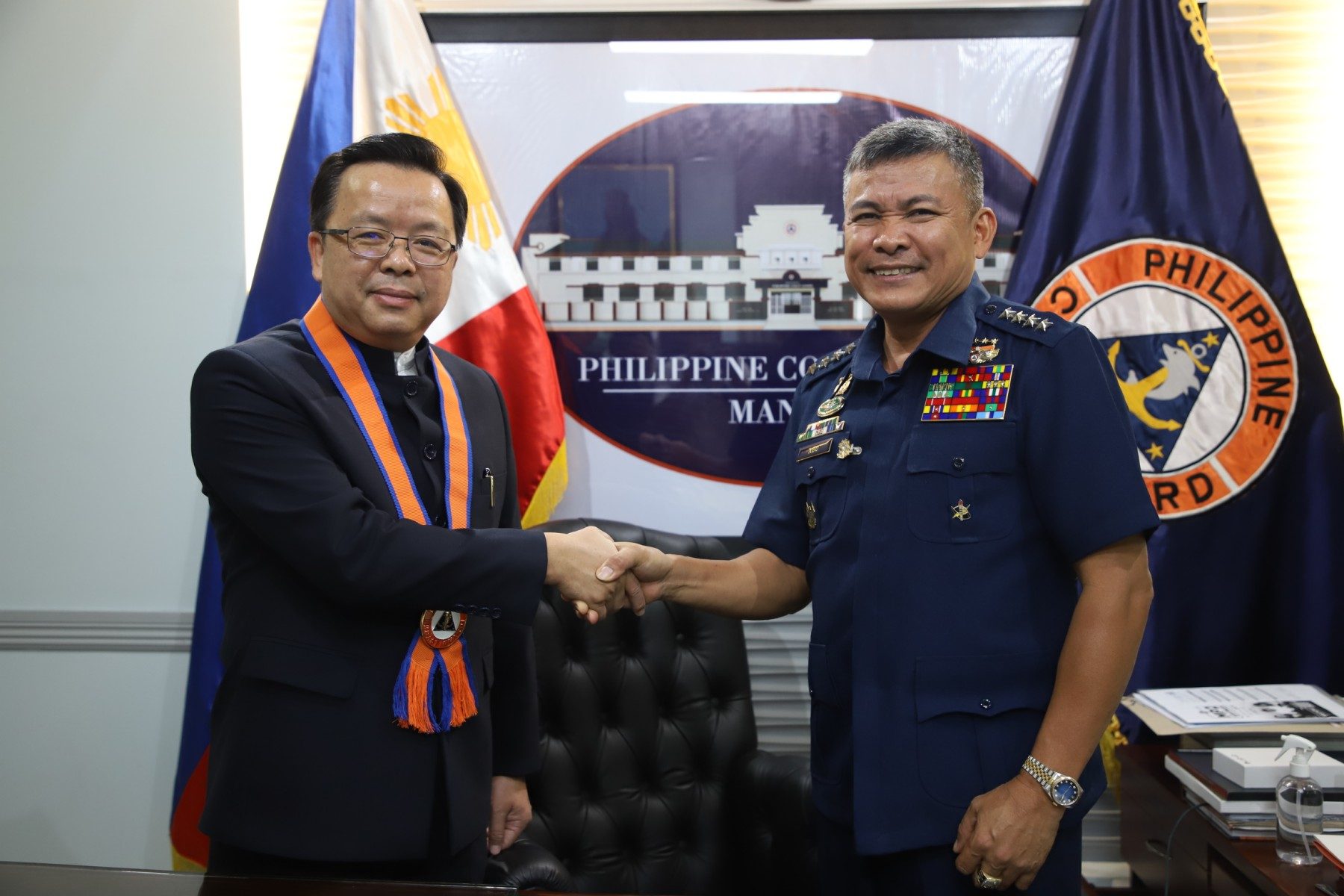 After PH’s latest protest vs China, Chinese envoy visits PCG chief