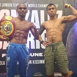 Barriga hopes to stun Gonzalez in second crack at world crown